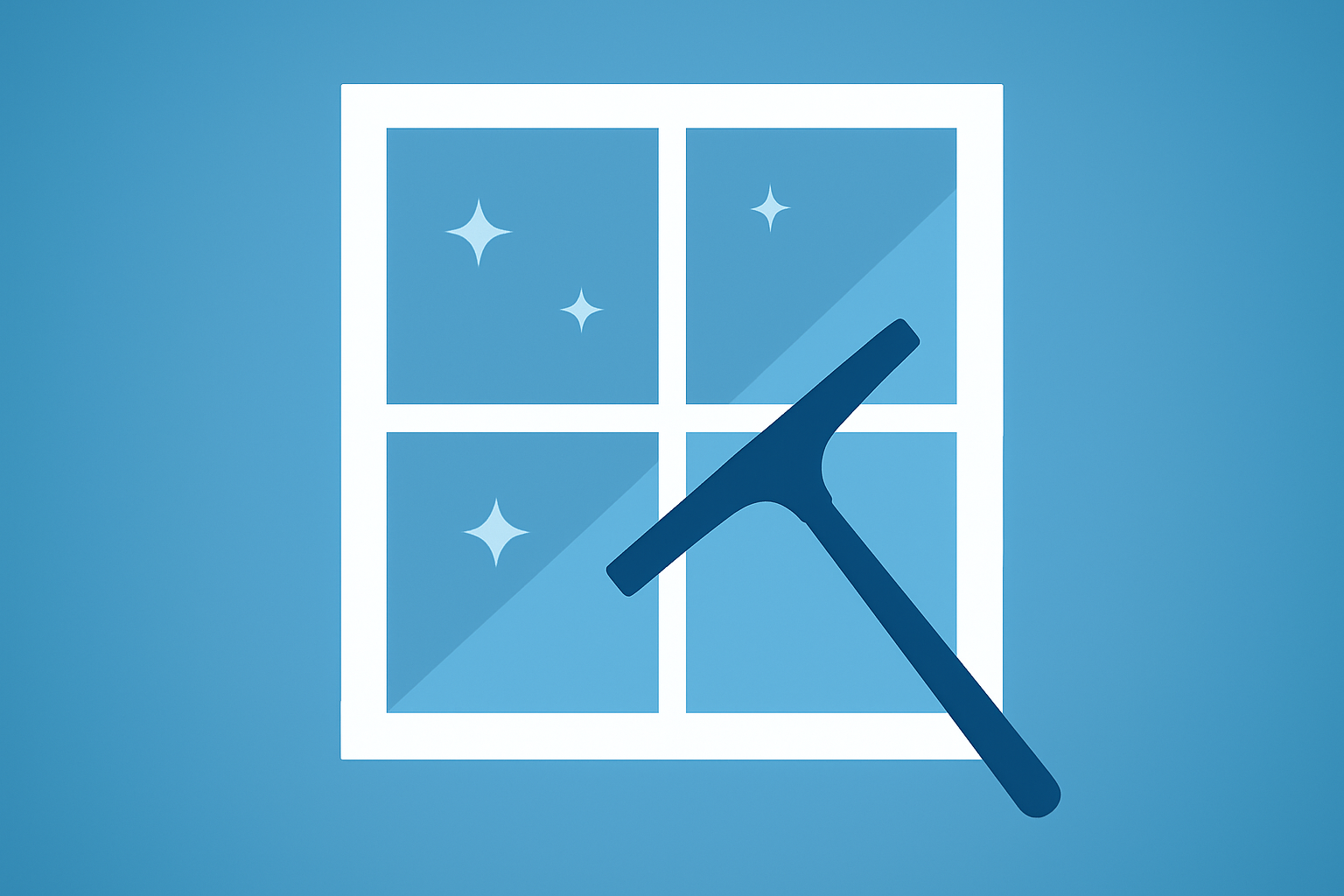 Professional window cleaning